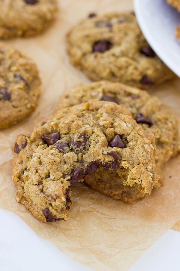 The Best Gluten Free Oatmeal Chocolate Chip Cookies   Meaningful Eats